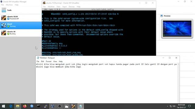 Configurasi SSH ubuntu 18.04 смотреть онлайн