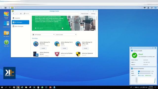 Synology DS918 Plus Disk Station Manager Installation and Download Station Installation Guide смотреть онлайн