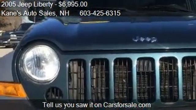 2005 Jeep Liberty Sport 4WD For Sale In Derry, NH 03038 At T