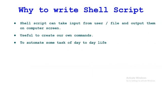 Introduction to shell Programming | Shell Scripting смотреть онлайн