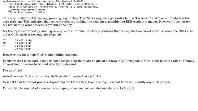 Unix & Linux: What is grabbing my Ctrl+s key? смотреть онлайн