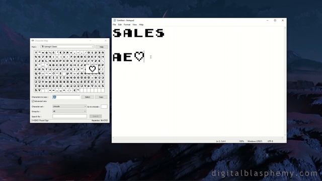 SECRET FONT TOOL in WINDOWS - Access Special Characters Easily! смотреть онлайн