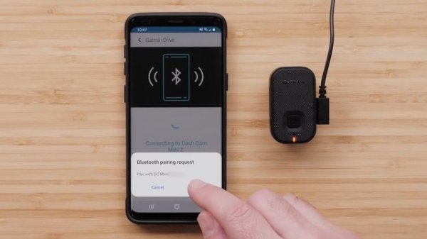 Garmin Support | Garmin Dash Cam™ Mini 2 | Pairing with the Garmin Drive™ App (Android™)