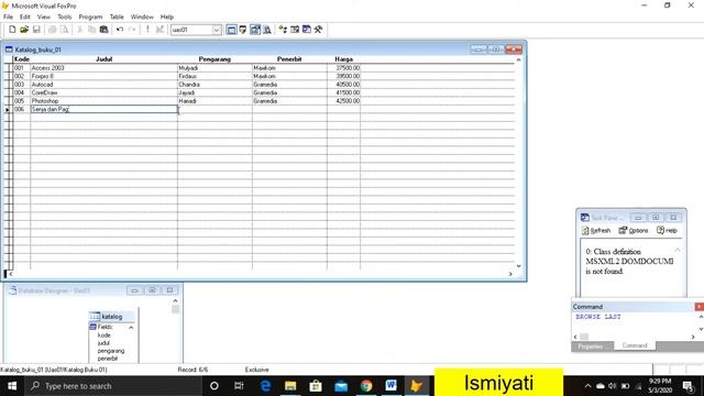 UAS Microsoft Visual Foxpro смотреть онлайн