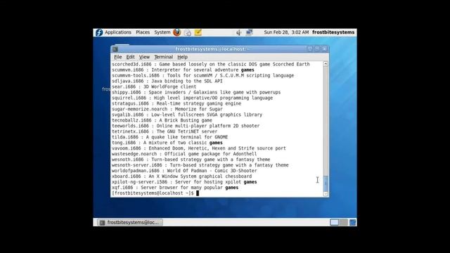 fedora12 terminal package search.avi смотреть онлайн