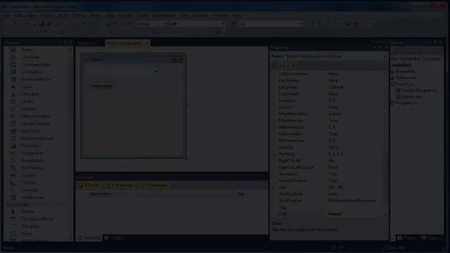 Part 6 - Introduction to Windows Forms (Combo boxes) смотреть онлайн