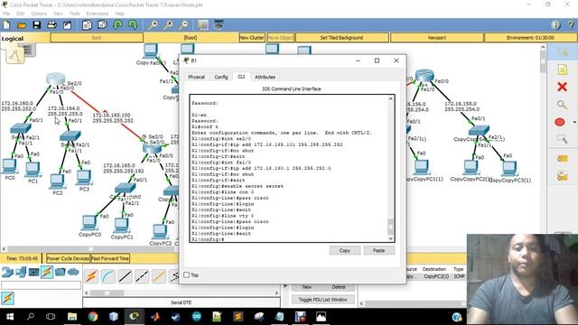 Static Routing with SSH Security смотреть онлайн