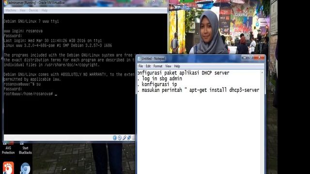 Cara konfigurasi IP pada Linux Debian 7 смотреть онлайн