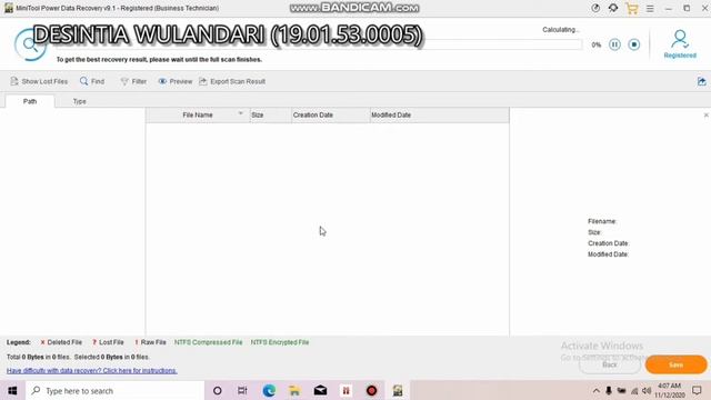 Mengembalikan Data Menggunakan Aplikasi MiniTool Power Data Recovery-Sistem Operasi A1 смотреть онлайн