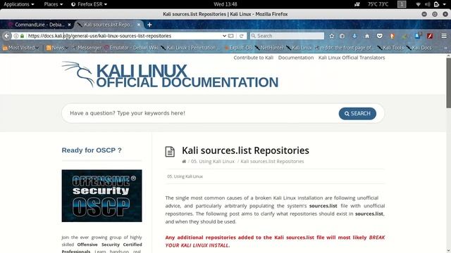 How To Enable Repositories After a Fresh Install Kali Linux смотреть онлайн