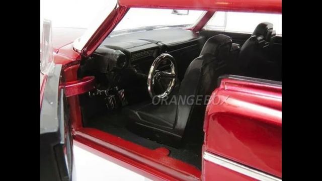 MINIATURA CADILLAC HARD TOP 1963 JADA TOYS 1:24 VERMELHO смотреть онлайн