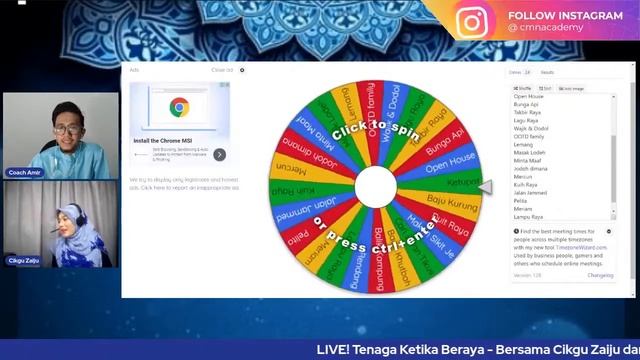 [LIVE] Tenaga Ketika Beraya смотреть онлайн