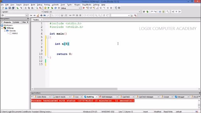 Programming in C - Using Arrays - Part 05 смотреть онлайн