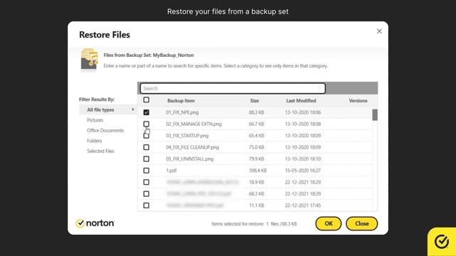 How do I restore my files from a backup set? смотреть онлайн