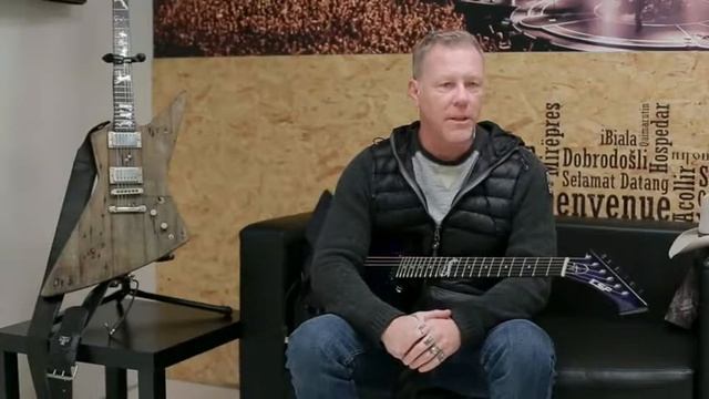 Metallica- Guitar Talk With James Reversed