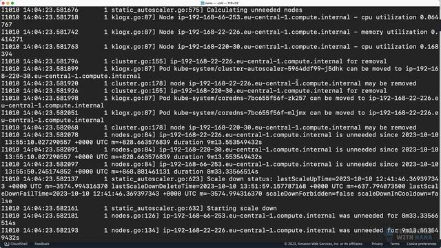 148. 3 - Configure Autoscaling in EKS cluster - 536K смотреть онлайн