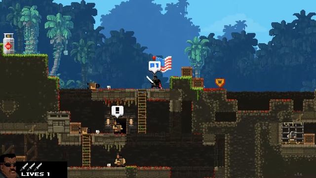Random Linux/SteamOS Games E1 - BroForce смотреть онлайн
