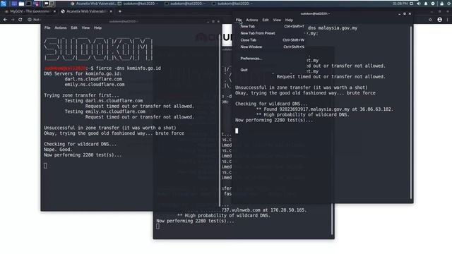 Enumerating Subdomain Any Website With Fierce смотреть онлайн