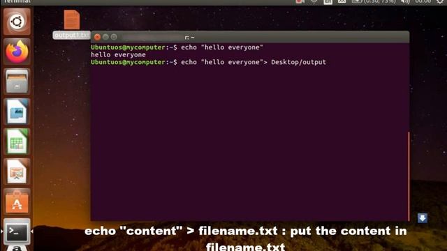 Command Lines : Ls And Cat Commands