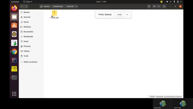How To Zip And Unzip Using Ubuntu/Linux Terminal