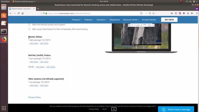 How To Install TeamViewer in Ubuntu Latest смотреть онлайн