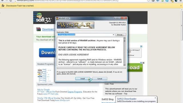 How to install Winrar FREE [EASY] смотреть онлайн