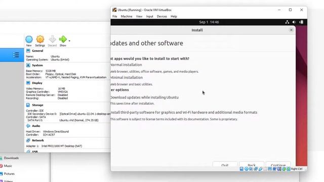 Instal Ubuntu di Virtual Box смотреть онлайн