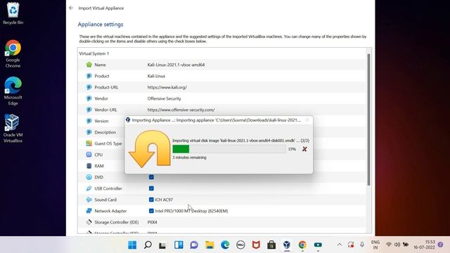 Installation of kali Linux on Virtual Box смотреть онлайн