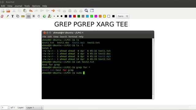 9 Processing Filtering text using grep tee xargs EH Academy смотреть онлайн