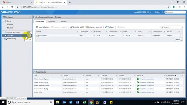 Lesson2: Configure IP,Create Vswitch, Upload ISO file in ESXI смотреть онлайн