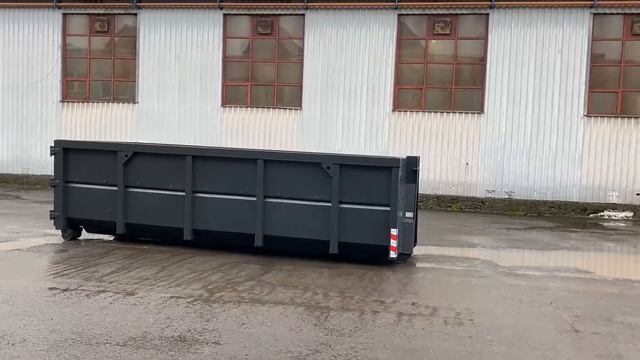 Přepravní kontejner - hákový systém - naložení - Eurointermetall s.r.o. смотреть онлайн