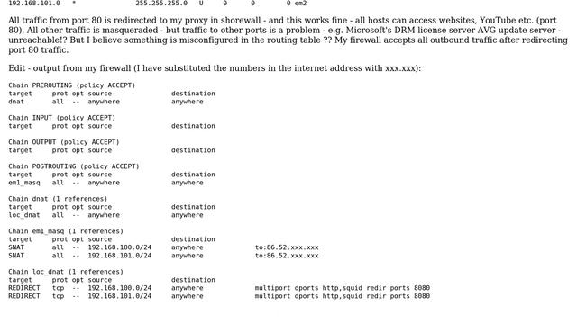 How to route two subnets to the internet via a linux box acting as router and proxy? смотреть онлайн