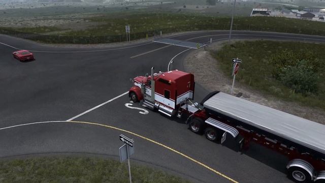 Kenworth W900 Studio Sleeper.#ATS#AmericanTruckSimulator смотреть онлайн