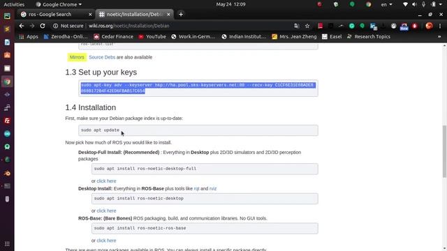 ROS Tutorial #01 ROS Noetic How to Install ROS Noetic Ninjemys on Ubuntu OS 20.04 LTS Focal Fossa смотреть онлайн