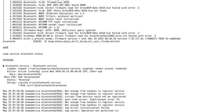 Ubuntu: BCM43602 - bluetooth not working - sees device MAC but won't pair смотреть онлайн