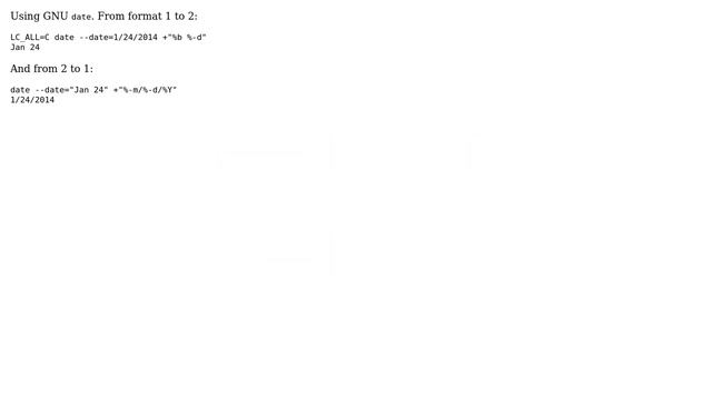 Unix & Linux: Convert a date format (3 Solutions!!) смотреть онлайн