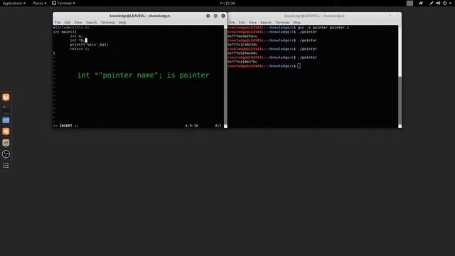 C Programming pointer tutorial in Linux смотреть онлайн
