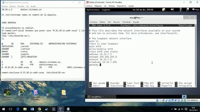 Configuración Debian DNS смотреть онлайн