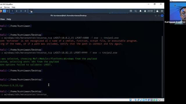 Audit Jaringan & Desktop Praktik Hacking Virus Trojan смотреть онлайн