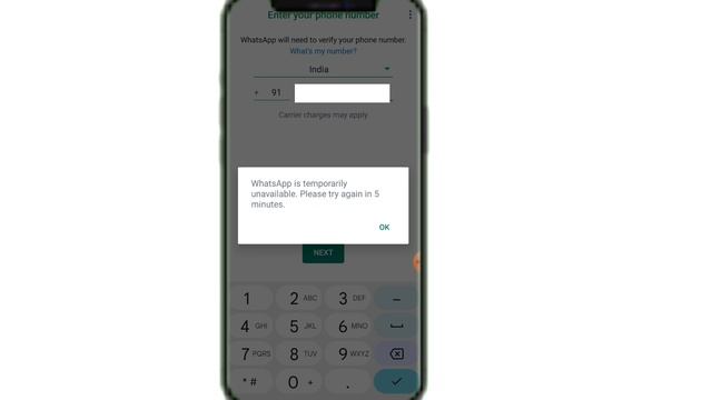WhatsApp temporarily unavailable please try again in 5 minutes Problem смотреть онлайн