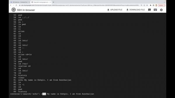 Linux History Command