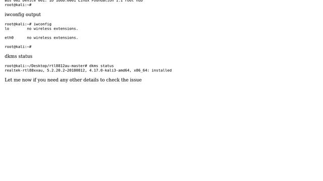 Unix & Linux: Not able to see wifi interface in ifconfig in Kali linux смотреть онлайн