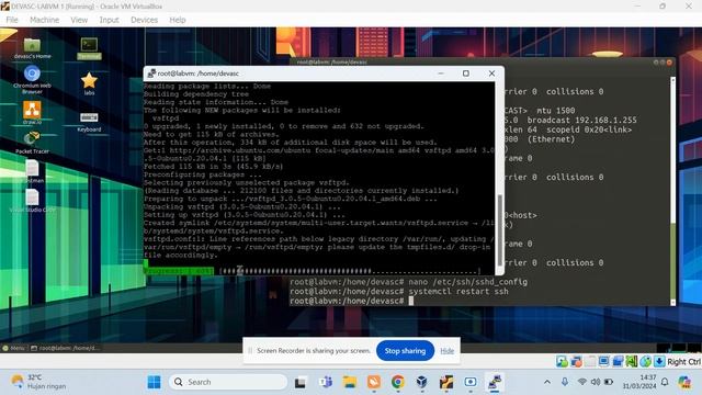 Tutorial Install SSH dan FTP di Linux Ubuntu 20.04 смотреть онлайн