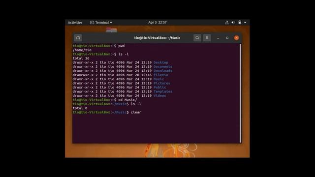 Instruksi Dasar File Direktori Linux Ubuntu смотреть онлайн