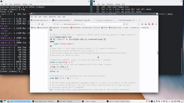 Linux Skills: bash Shell смотреть онлайн
