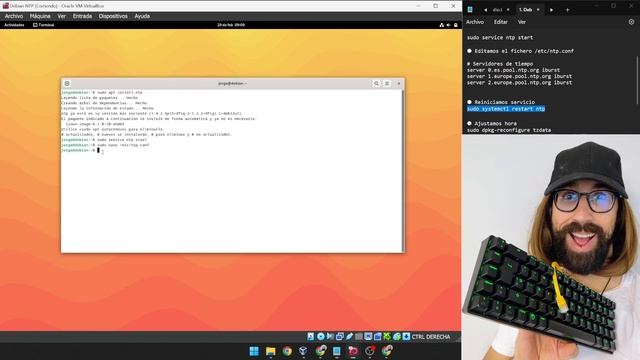 Debian NTP смотреть онлайн