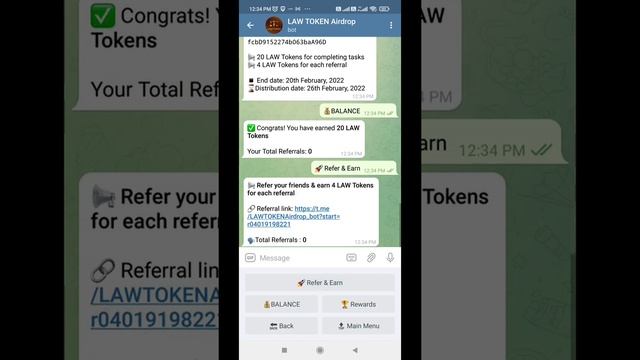 Airdrop 14 | 20 Law Token ( Crypto Coin) for free!!🤑🤑 смотреть онлайн