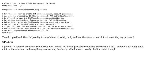 Having trouble logging onto my ssh server смотреть онлайн