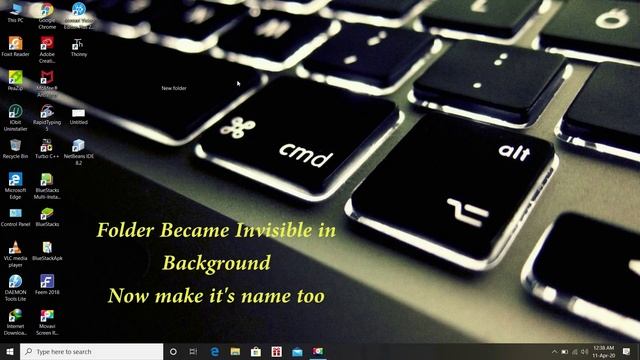 Ghost Folder In Windows - Hide Folders Like A Hacker 👨💻 смотреть онлайн