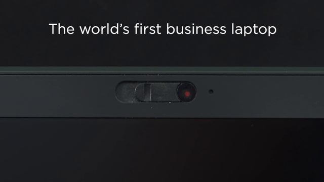 ThinkPad with built-in webcam shutter смотреть онлайн